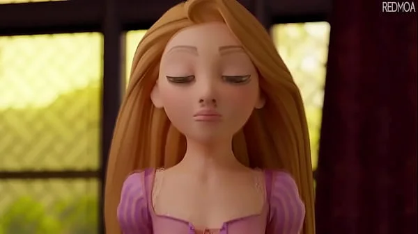 Rapunzel Sucks Cock For First Time (Animation)