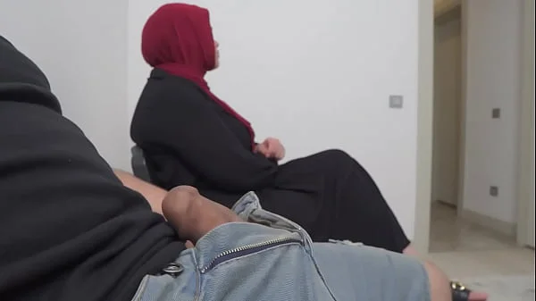 Muslim girl caught me jerking off in Public waiting room.-MUST SEE REACTION.