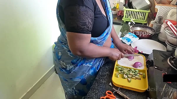 flashing and jerking infront of maid swathi in kitchen