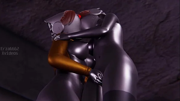 Twins Sex scene in Atomic Heart l 3d animation