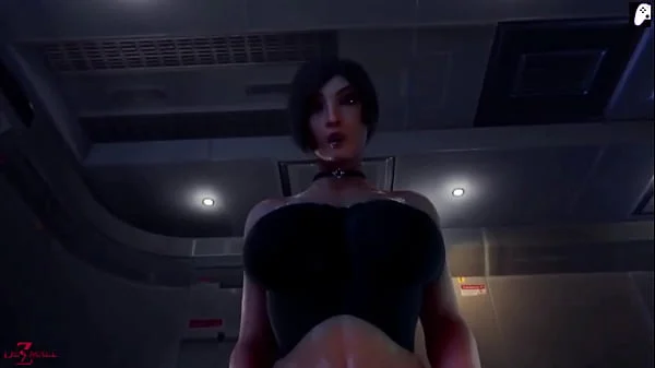 (4K - Dezmall) Resident evil woman Ada Wong fucks lucky penis and enjoys getting creampie | 3D Hentai