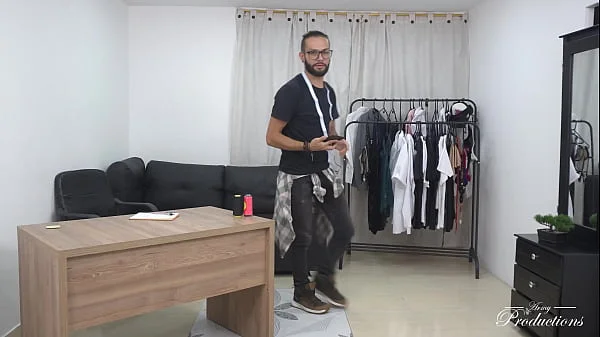 My friend recommended me to go to the neighborhood gay dressmaker, he also told me that he has a giant cock