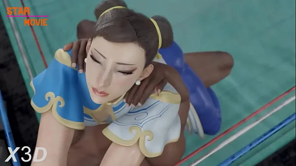 Street Fighter Chun-Li Fucks Hard In The Ring Hentai 3D