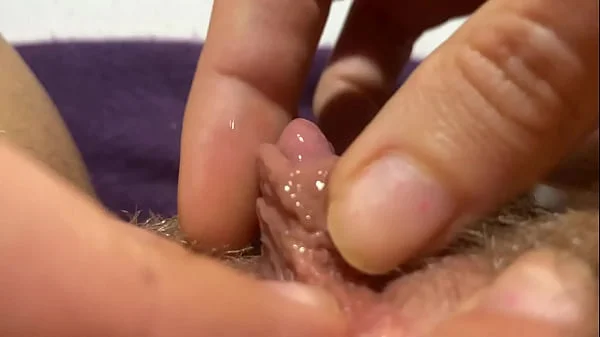 huge clit jerking orgasm extreme closeup