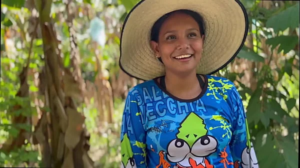 ENCUENTRO A CAMPESINA NOBLE Y LA PONGO A MAMAR A CAMBIO DE UN TELEFONO