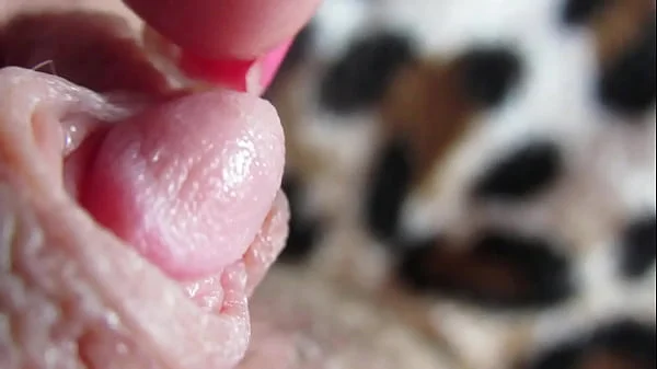 Extreme Closeup On My Huge Pulsating Clit Head