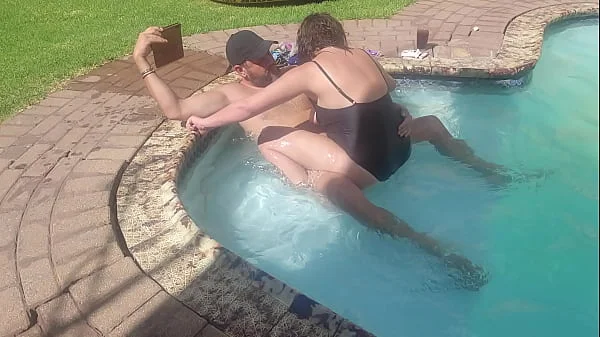 I always wanted to see my wife fuck a random guy in the pool