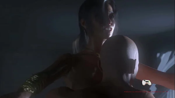 Lara Gets Possessed so she Takes a Wild Ride on COCK - 3D ANIMATION