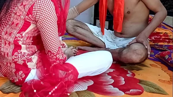 Indian rich wife fuck by desi baba very hard fucking Indian pussy  full HD porn video hindi