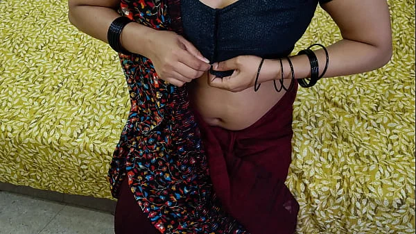 Hot Indian Desi village bhabhi was after long time to meet devar and fucking and full romance with dever in clear Hindi audio language