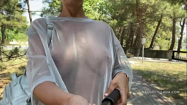 Transparent dress selfie for my subscriptions