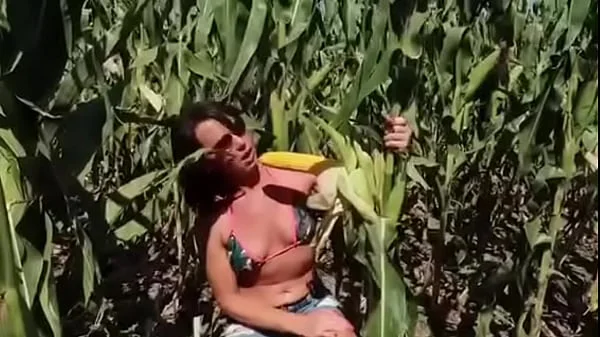 Riley Jacobs checking corn - PREVIEW