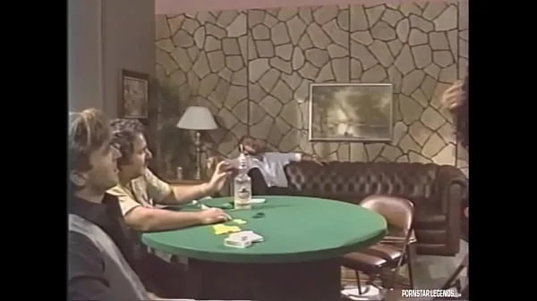 Legend Pornstar Domonique Simone Takes on Randy West, Steve Drake, Ron Jeremy and Derek Lane In The Middle of a Poker Game