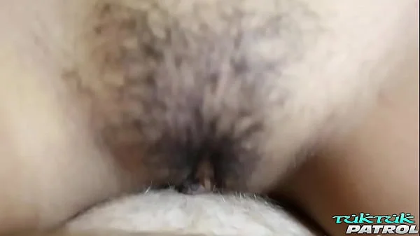 Horny small tits Thai with hairy pussy moans and squeals her way to pleasure