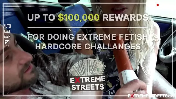 EXTREME STREETS - Russian Porn! Hardcore Challenge For Cash!