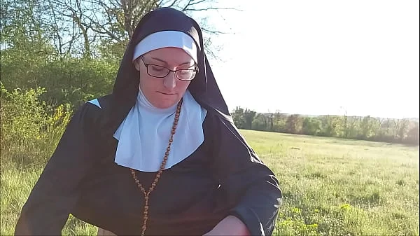 This nun gets her ass filled with cum before she goes to church !!