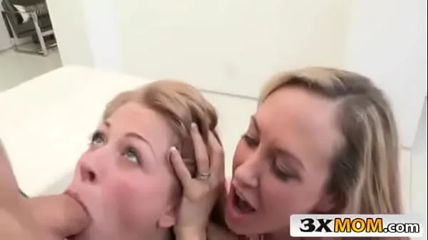 double bj from milf and teen