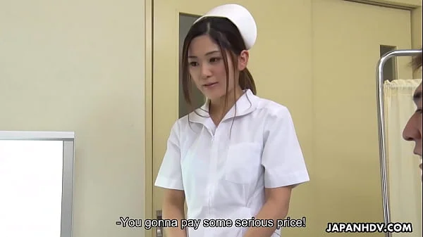 Japanese nurse, Anna Kimijima is so naughty, uncensored