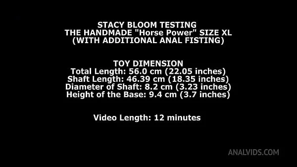 Stacy Bloom Testing The Handmade Power Size XL (With Additional Anal Fisting) TWT115