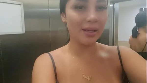 I was caught squirting in my hotel's elevator